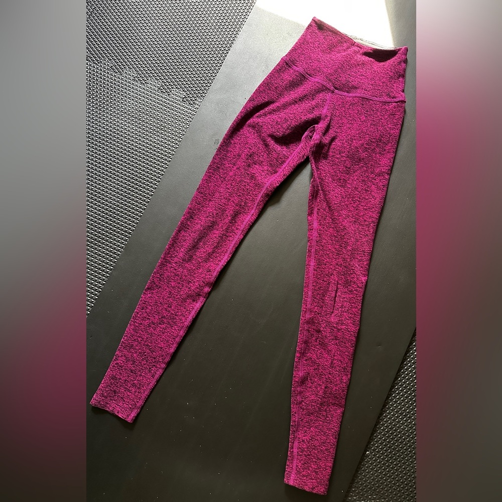 Pink High-Waisted Leggings